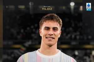 送出2次助攻！伊尔迪兹当选尤文2-0帕尔马全场最佳球员