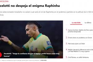 每体质疑安帅双标：不召皇马巴西国脚，拉菲尼亚却要踢无意义比赛