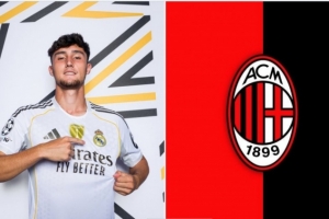 记者：皇马18岁边卫福尔蒂亚曾接近加盟米兰，但被阿隆索叫停