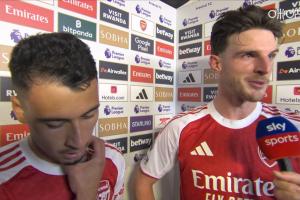 赖斯：我们赢得了曼城的尊重，很难再遇到比小马丁更谦逊的人